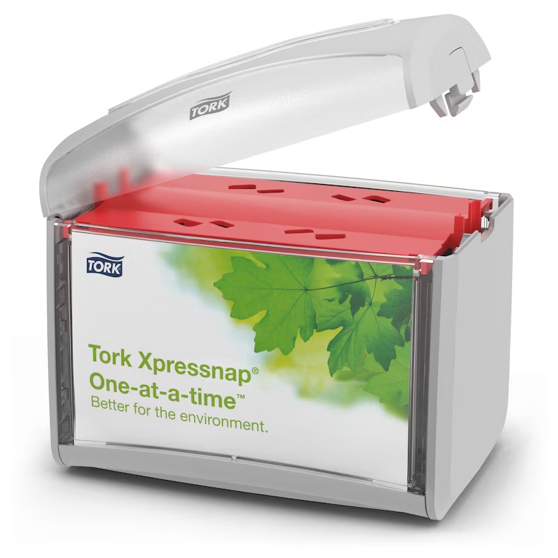 272613 Tork Xpressnap® servietdispenser til bord - åben