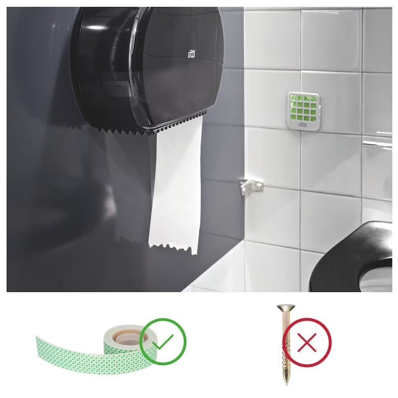 562500 Tork Airfreshener Holder Disc montage