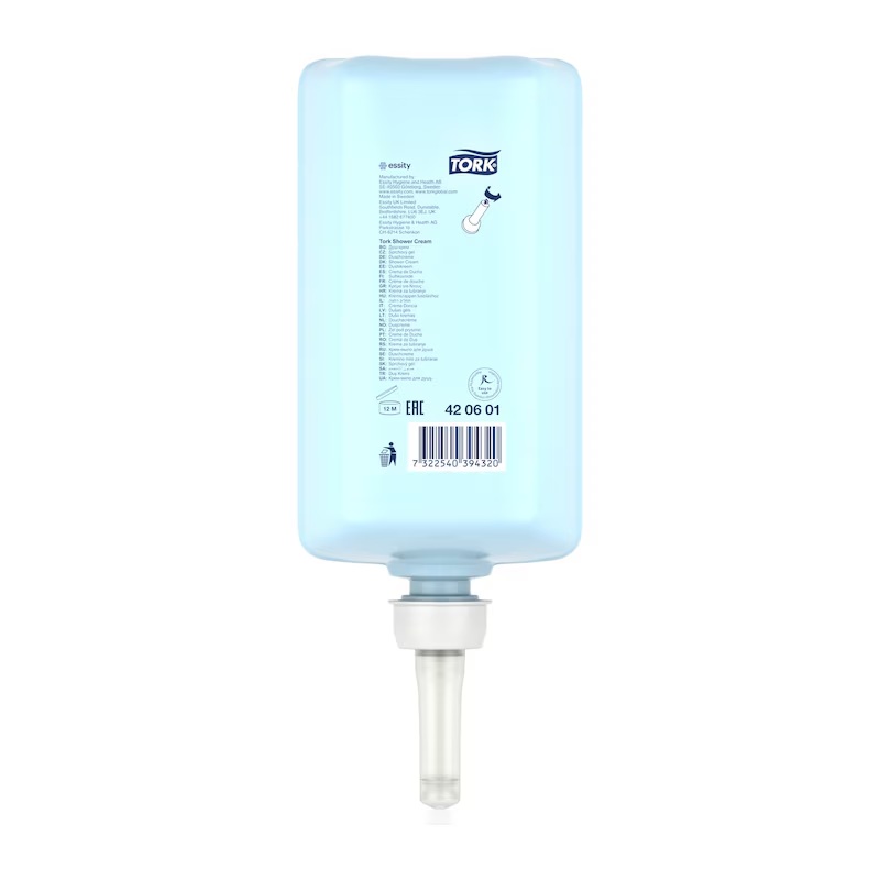 420601 Tork Shower Cream - bagside