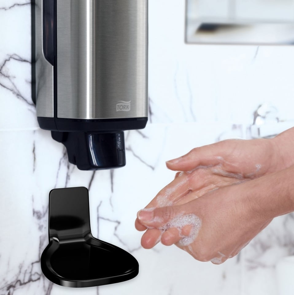 511068 Tork Drypbakke til Tork Dispenser Håndhygiejne - sort