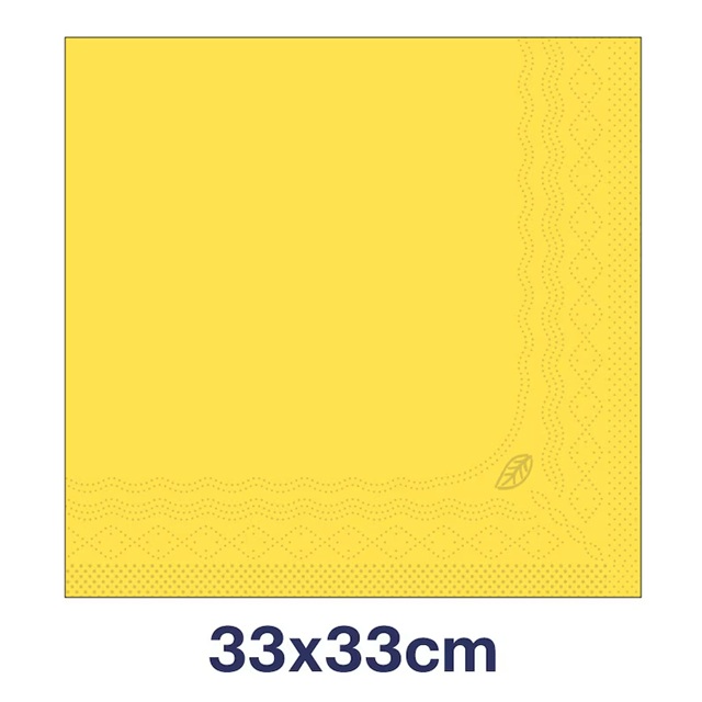 477862 Tork Soft Gul Frokostserviet