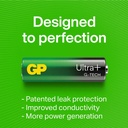 GP Ultra Plus Alkaline AA-batteri, 15AUP/LR6