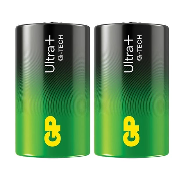GP-BATTERI GP Ultra Plus Alkaline D-batteri 13AUP/LR20