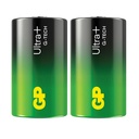 GP-BATTERI GP Ultra Plus Alkaline D-batteri 13AUP/LR20