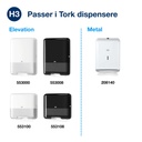 Tork 290143 Singlefold Advanced håndklædeark H3 15x250ark