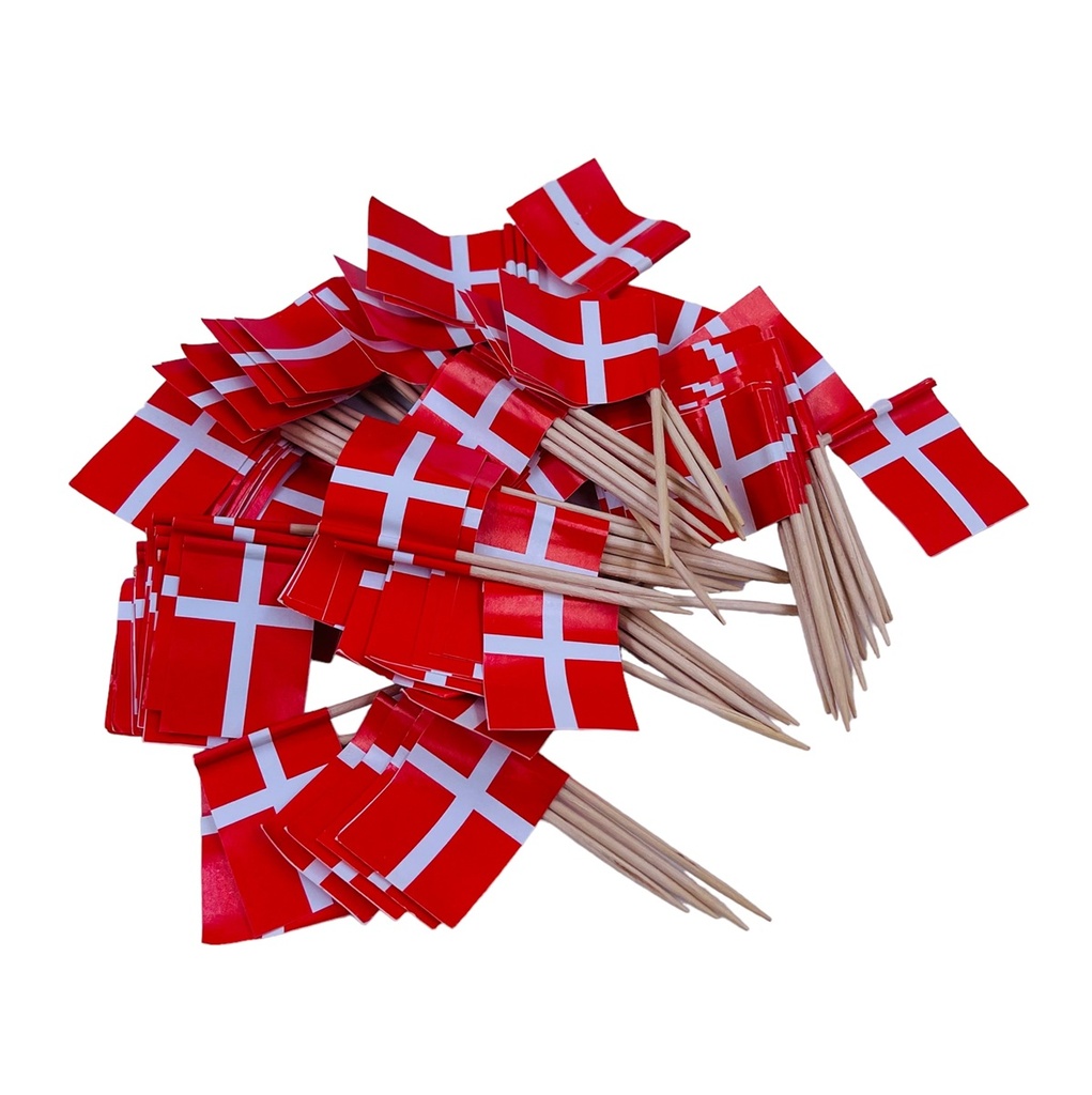 Dannebrogsflag - kageflag