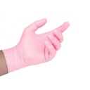 Nitrilhandsker, Pink, XS, Sensitive
