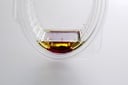 Salatbakke, 150 ml, 15x11,2x3,1cm, oval, Clearshow, hængslet låg, RPET, Klar, (800 stk.)