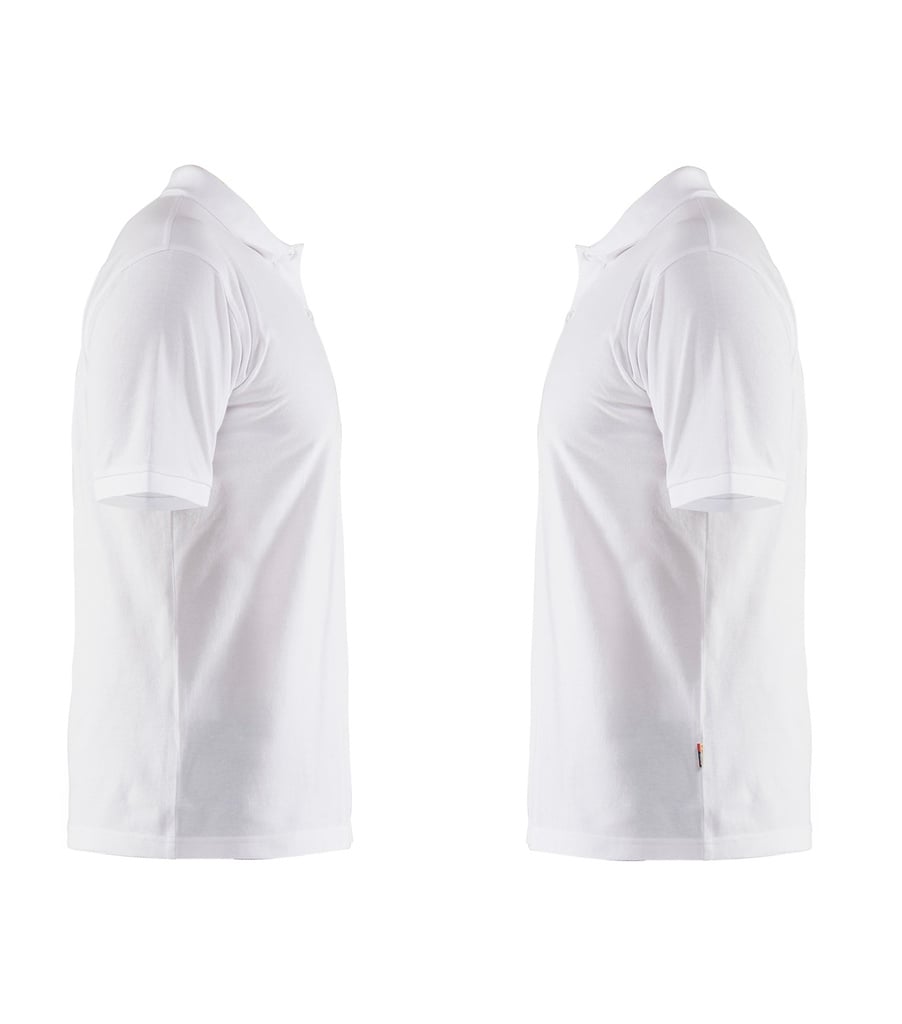 Blåkläder hvid polo