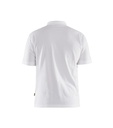 Blåkläder Poloshirt - hvid - bagfra