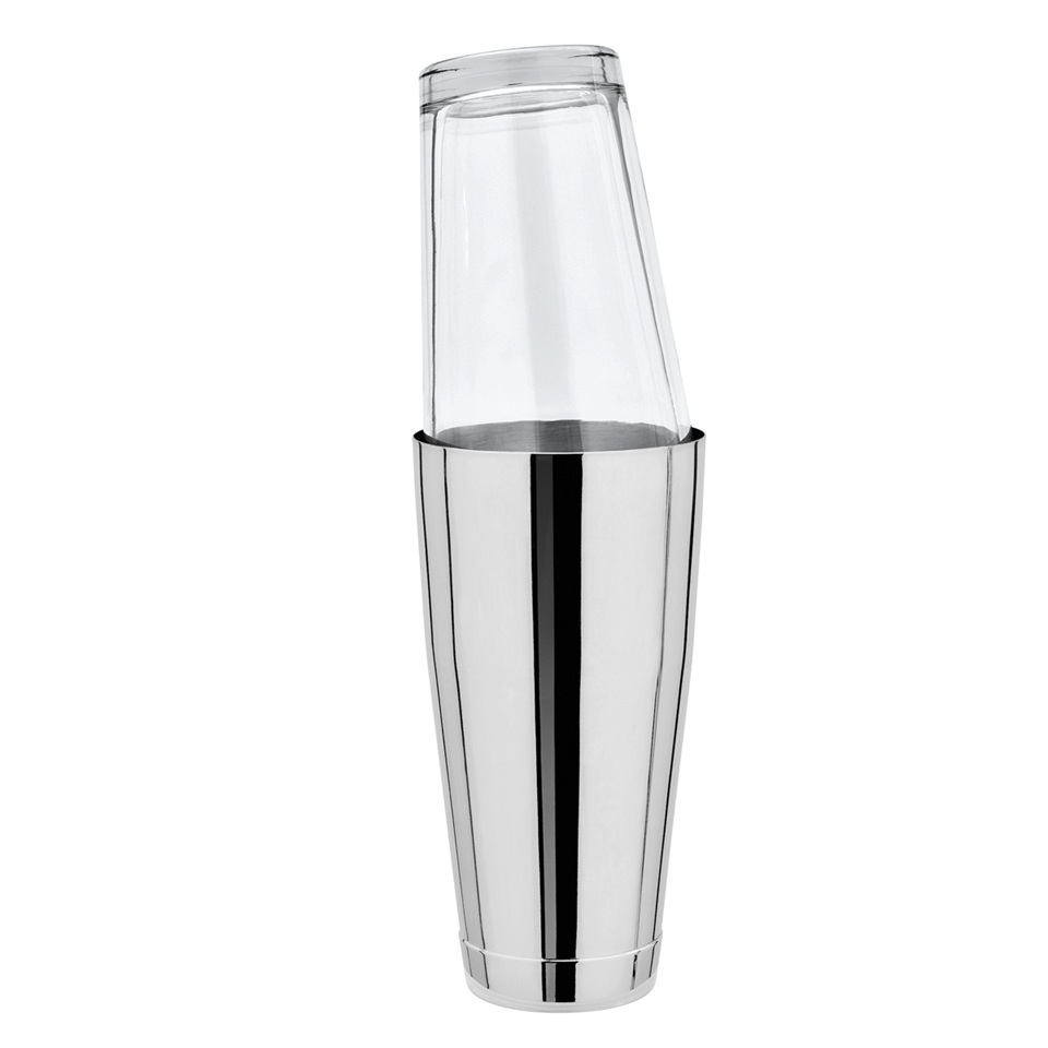 Boston Cocktailshaker, Shaker drinks - med originalt blandeglas, 28 oz/828 ml