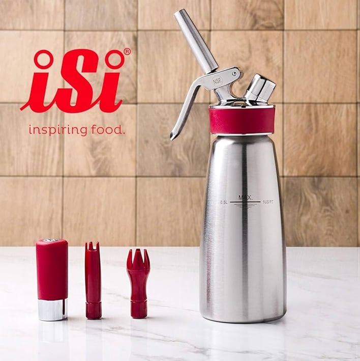 Professional siphon with Chantilly iSi Gourmet Whip 500ml