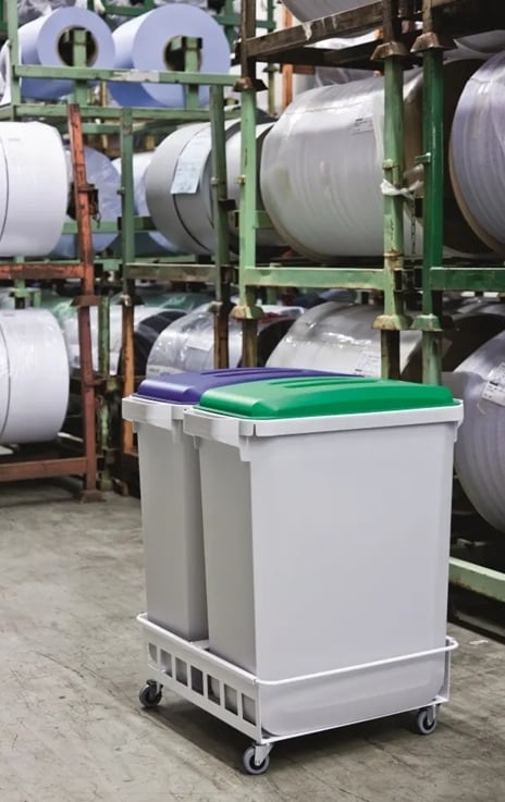 Affaldscontainer Durable Durabin 60 ltr. grå