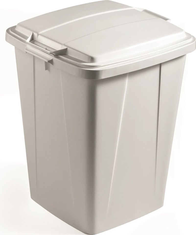 Durabin Affaldsspand 90 L, Grå