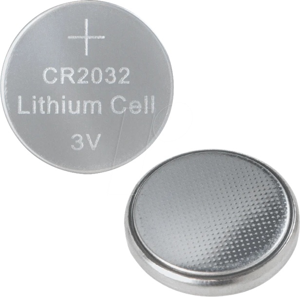 Knapcellebatteri, CR2032, 3V, Lithium, Rocket