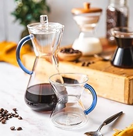 CHEMEX Pour-Over kaffebrygger låg (CHEMEX CMC)