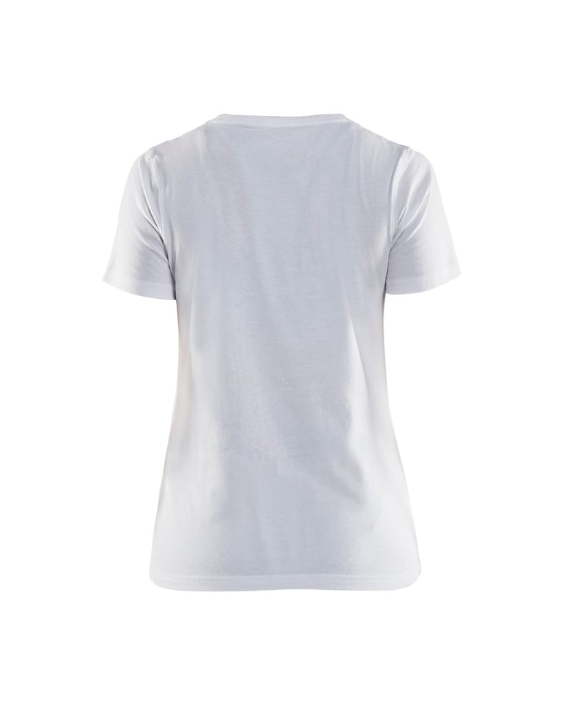 Dame T-shirt, i farven hvid, Blåkläder