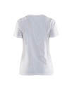 Dame T-shirt, i farven hvid, Blåkläder