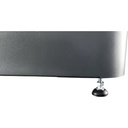 Eco Star affaldsstation m/ 4x60L spande og faste fødder