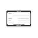 HACCP labels - frosne fødevarer, 7x4,5cm, LabelFresh Warning, (pk á 500 stk.)
