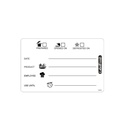 HACCP labels - generel mærkning, 7x4,5cm, LabelFresh Warning, (pk á 500 stk.)