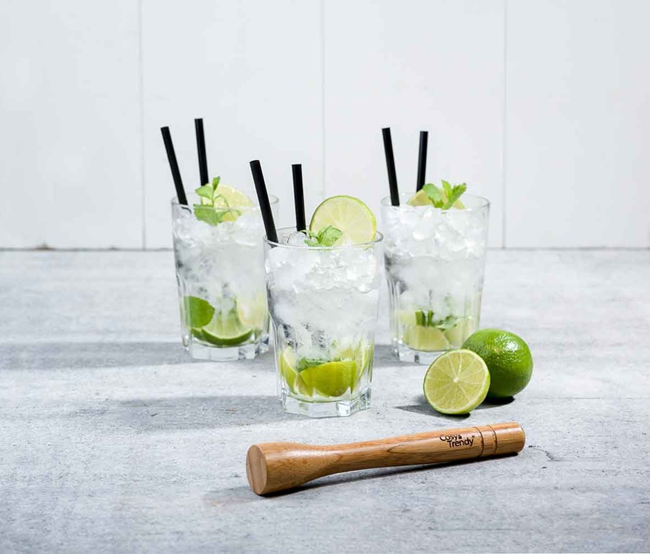 Lime muddler, 3x3x19cm, bambus