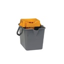 Vikan 375018 Moppespand,15 Liter, Grå