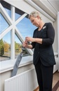 Vikan 377018 Interiør moppeholder, 810 mm, Grå