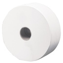 Jumborulle, toiletpapir, 2-lags, Medi, 380m x 9,7cm, Ø26,5cm, hvid, 100% nyfiber, (6 stk.)