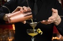 Fin cocktailsi, rustfrit stål, sølv