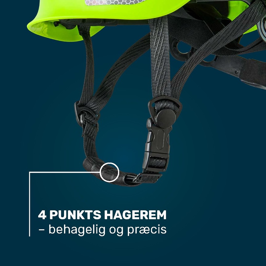 HelmIQ fra OS med 4 punkts hagerem