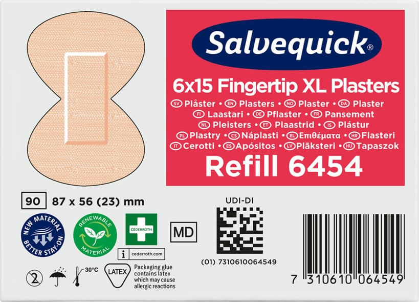Salvequick Fingerspidsplaster 6454