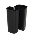 Affaldsspand DUO m/ 2x45ltr, 74x51x34 cm