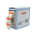 HACCP labels, Lørdag, 3x2,5cm, LabelFresh Easy, (pk á 1000 stk.)