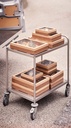Bakke, Glance Catering Tray Large, stor, 45x31x8cm, brun, 1-rum, pap, Duni