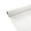Rulledug, Dunisilk, 1,18x25m, "Linnea hvid", Duni