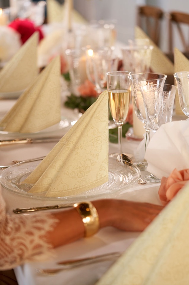 Dunilin® serviet 40 x 40 cm Opulent Cream