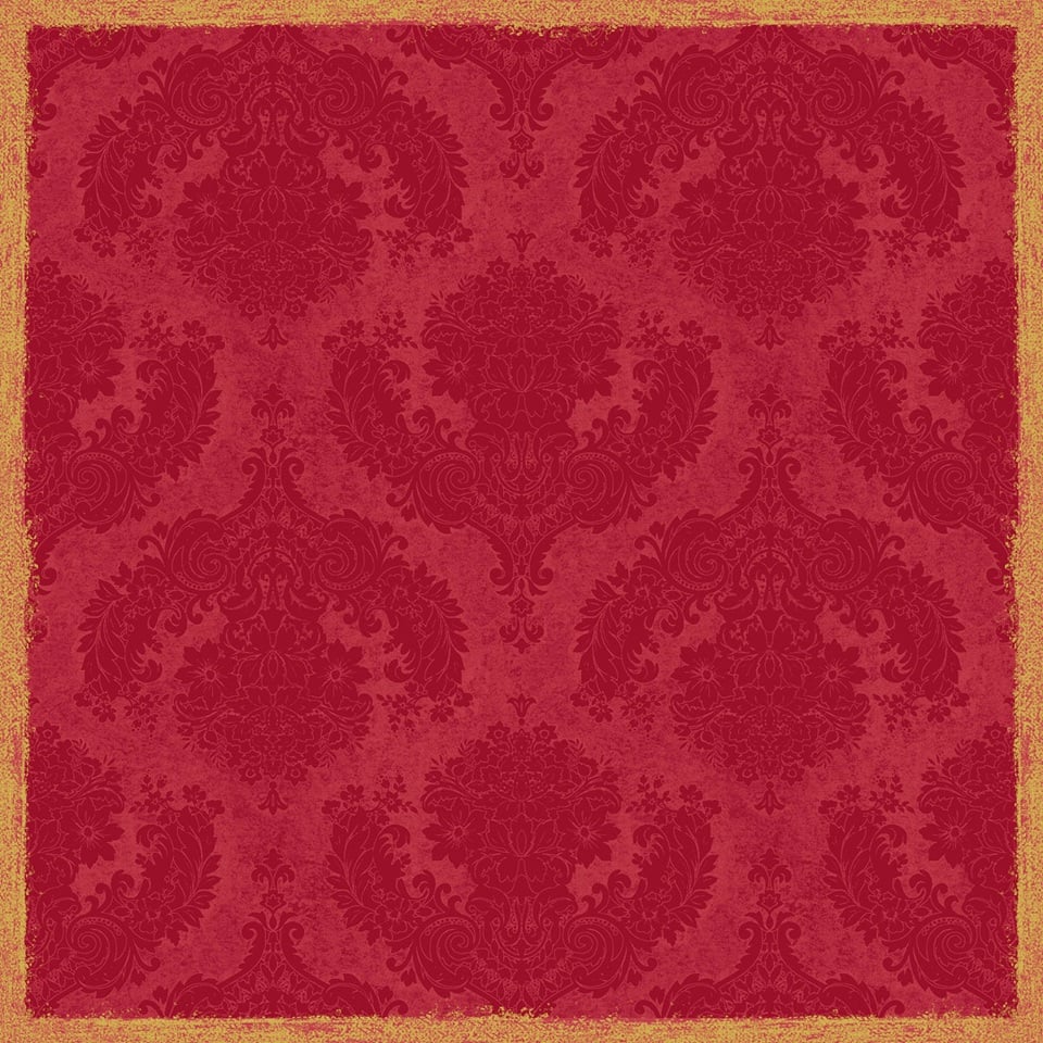 Bordbetræk, Dunicel, 84x84cm, Royal bordeaux, Duni