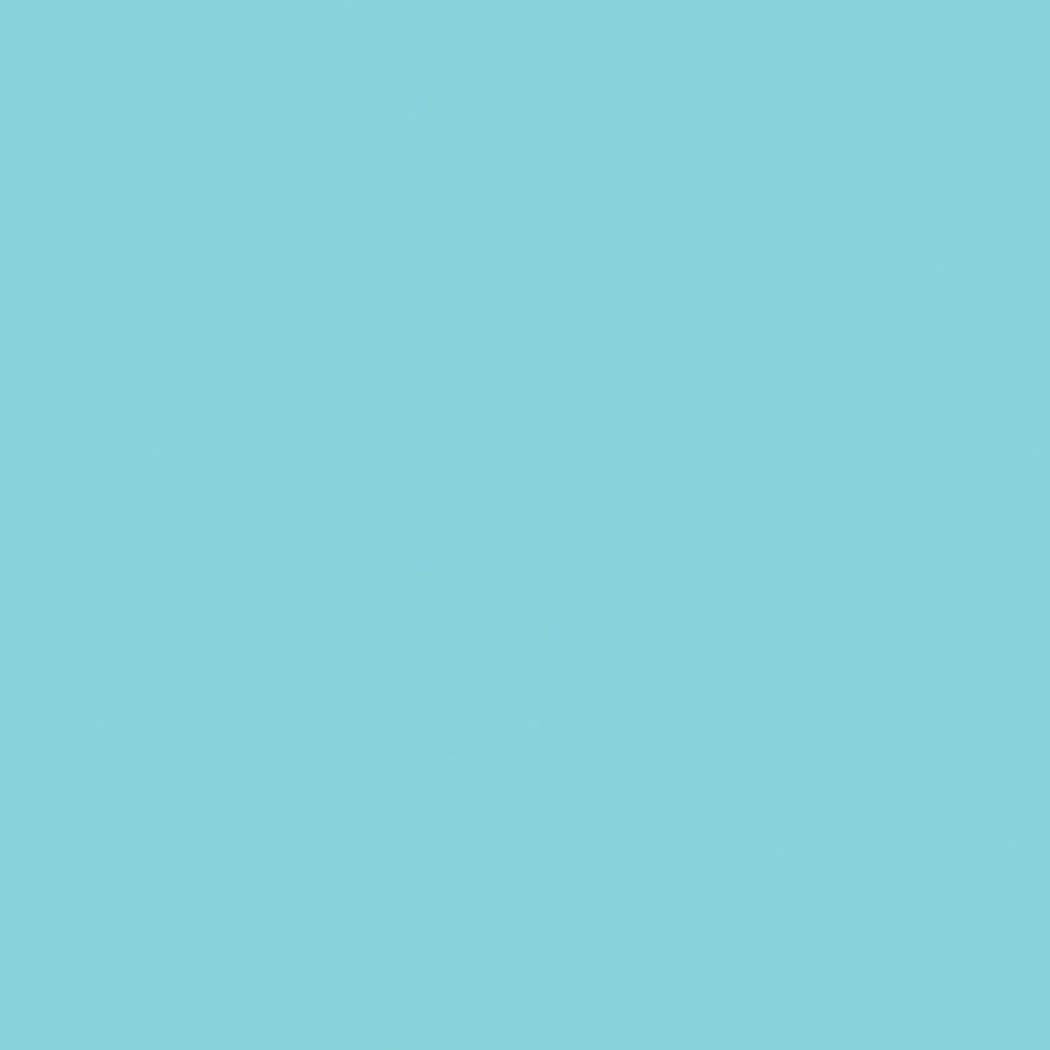 Frokostserviet, Duni, 3-lags, 1/4 fold, 33x33cm, mintblå, papir, Duni