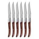Steak knive, rustfristål, SILVER, SOLA, 6 stk.