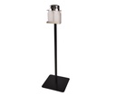 Dobbeltholder til 2x600ml pumpeflaser, alu, Tina Trolleys, (1 stk.)