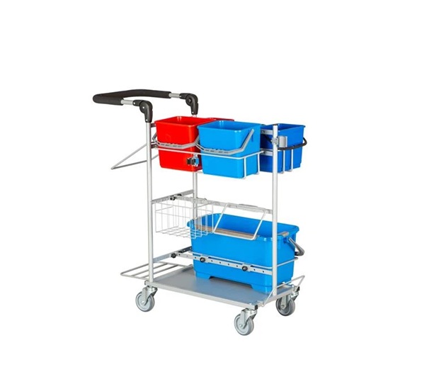 Gitterkurv til spand, m/beslag, Tina Trolleys