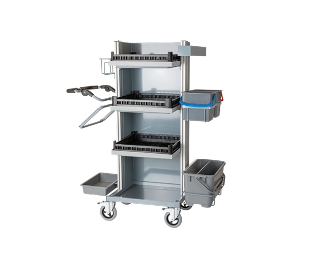 Hjul, udendørs m/bremse, 150mm, soft, Tina Trolleys