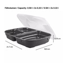 GoodBowl Trio, set of 5 bowls