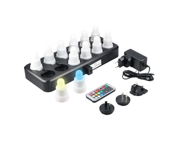 LED ladestation, 40x15,2mm, reservedel, Duni
