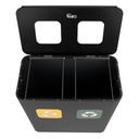 Eco Star affaldsstation m/ 2x60L spande