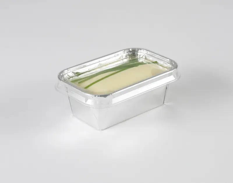 Alubakke, 140 ml, 10x6,4x3,5cm, aluminimum, rekt.webp