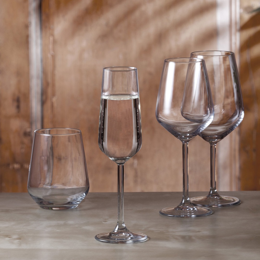 Champagneglas, 19cl, hærdet glas, Allegra, Pasabahce, (6 stk.)