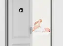 Skilt til pusleplads, Ø10 cm, aluminium, Securit.webp