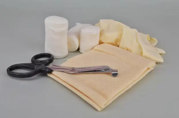 Plaster- & bandagesaks, 14 cm, Detectaplast.webp